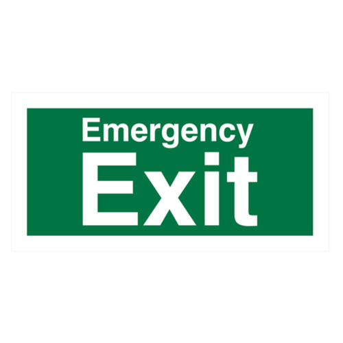 Emergency Exit Sign (40139V)